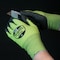 Traffi Safety Glove, Polyurethane, Green, 9 1 PR TG7360-GR-9 - alternate 2